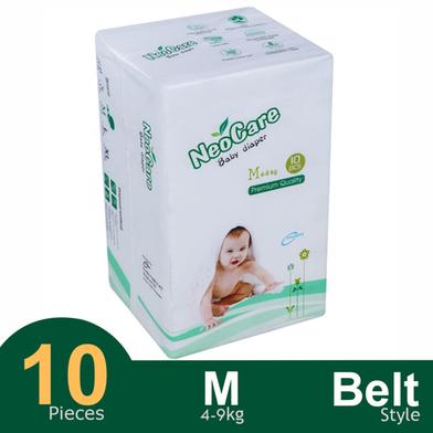 NEOCARE Baby Diapers – M (4–9 kg) – 10 pcs